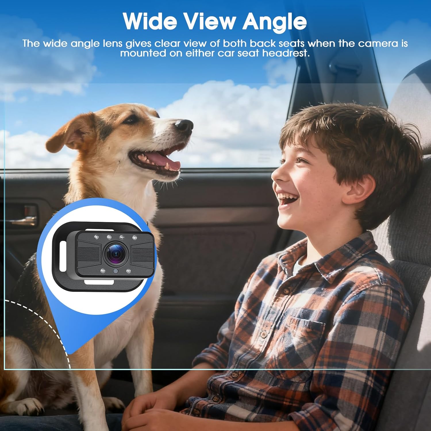 Baby Monitor Auto con Touchscreen IPS 7 Pollici - immagine 4