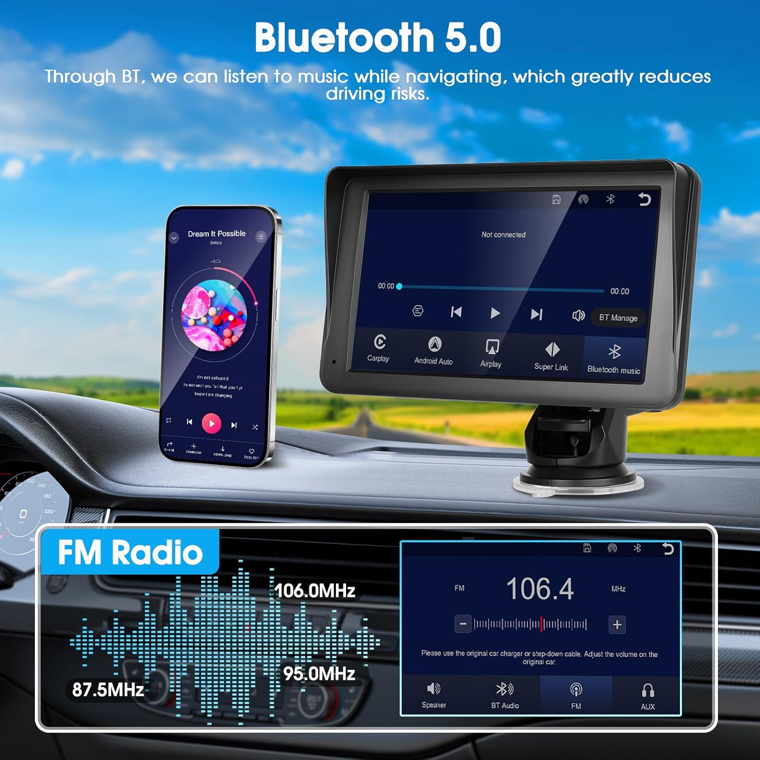 Baby Monitor Auto con Touchscreen IPS 7 Pollici - immagine 5