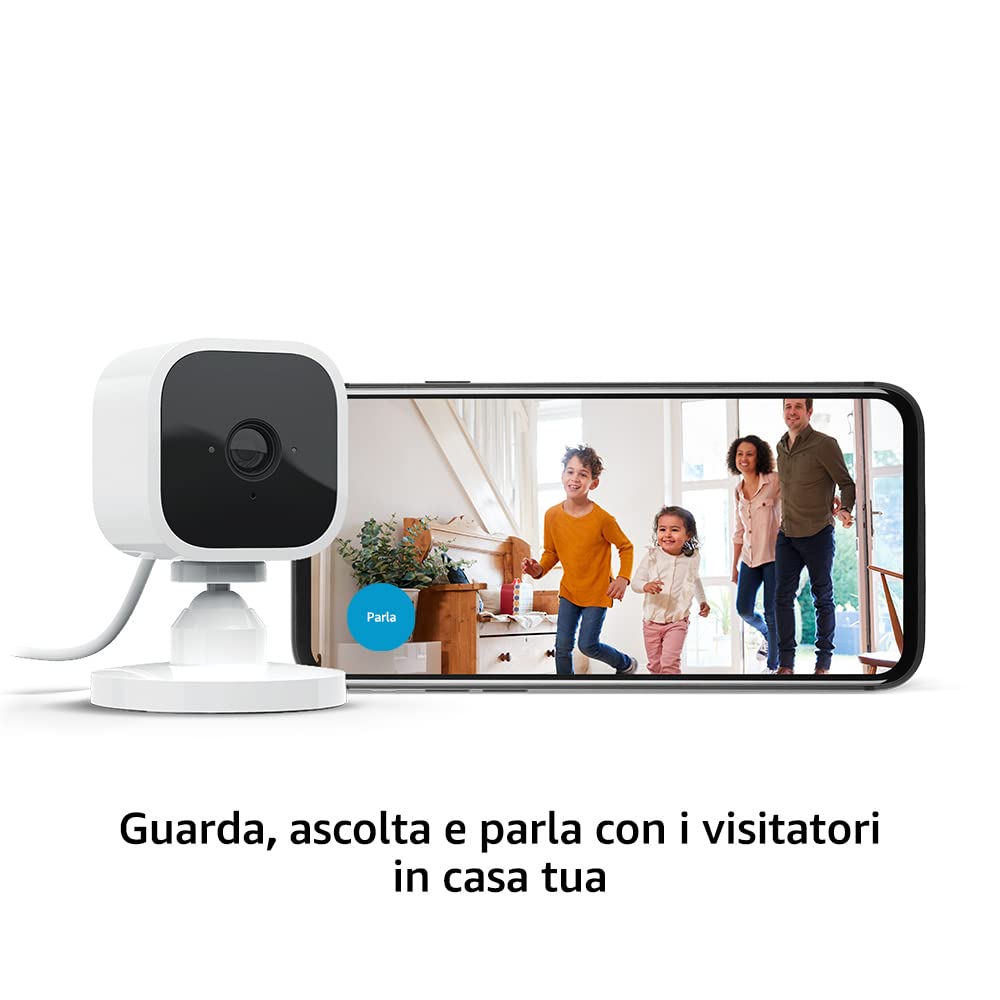 Blink Mini - Videocamera di sicurezza intelligente per interni - immagine 3