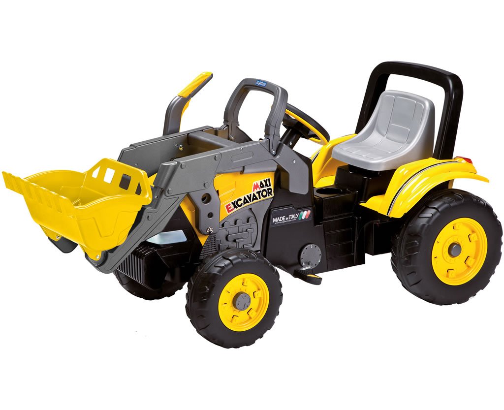 Peg Perego Maxi Excavator - Ruspa a Pedali per Bambini 2+ Anni