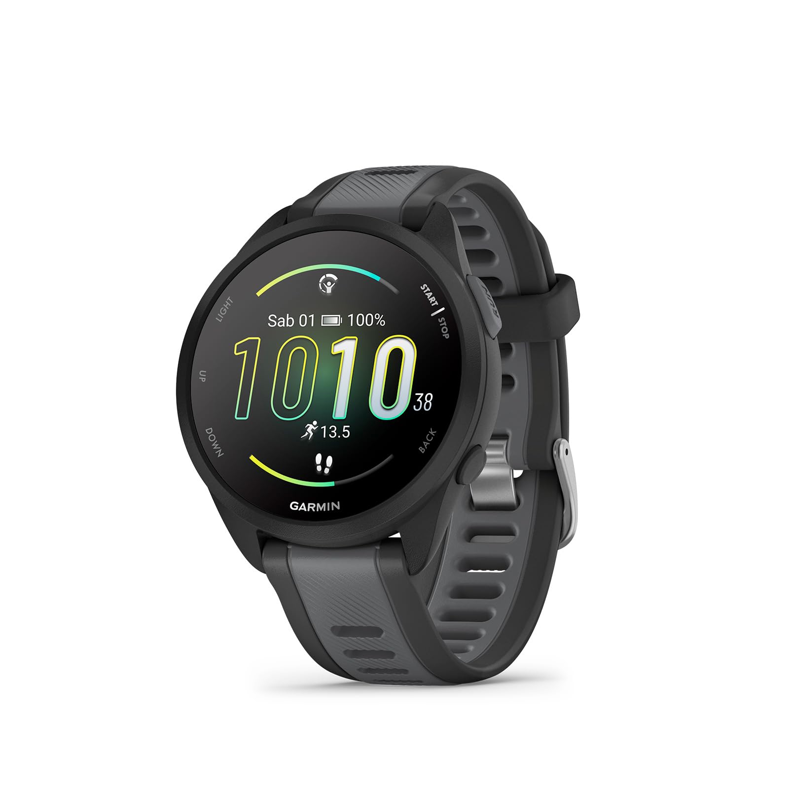 Garmin Forerunner 165 - Smartwatch Corsa GPS 43mm, Black