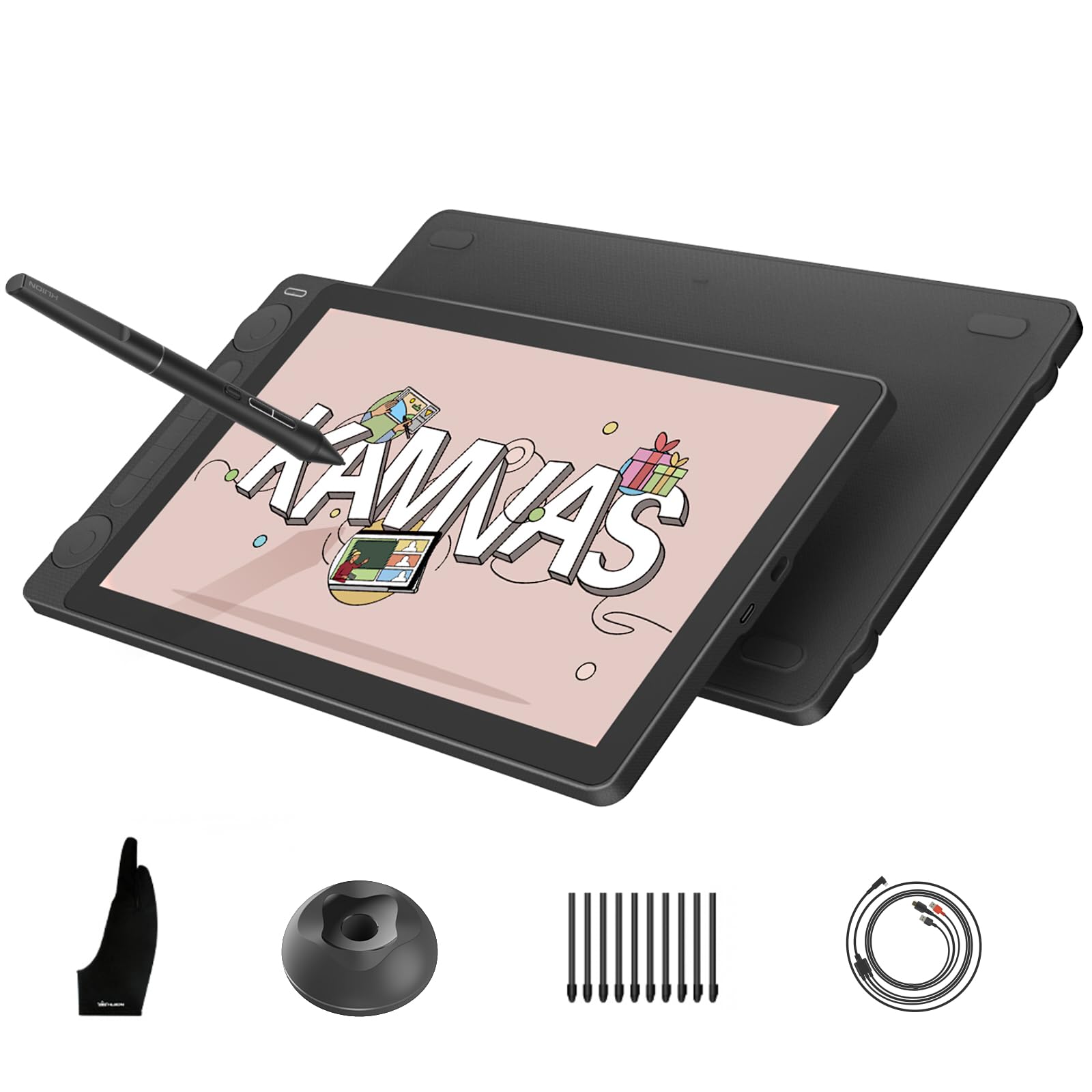 HUION Kamvas 13 (Gen 3) Tavoletta da disegno con schermo