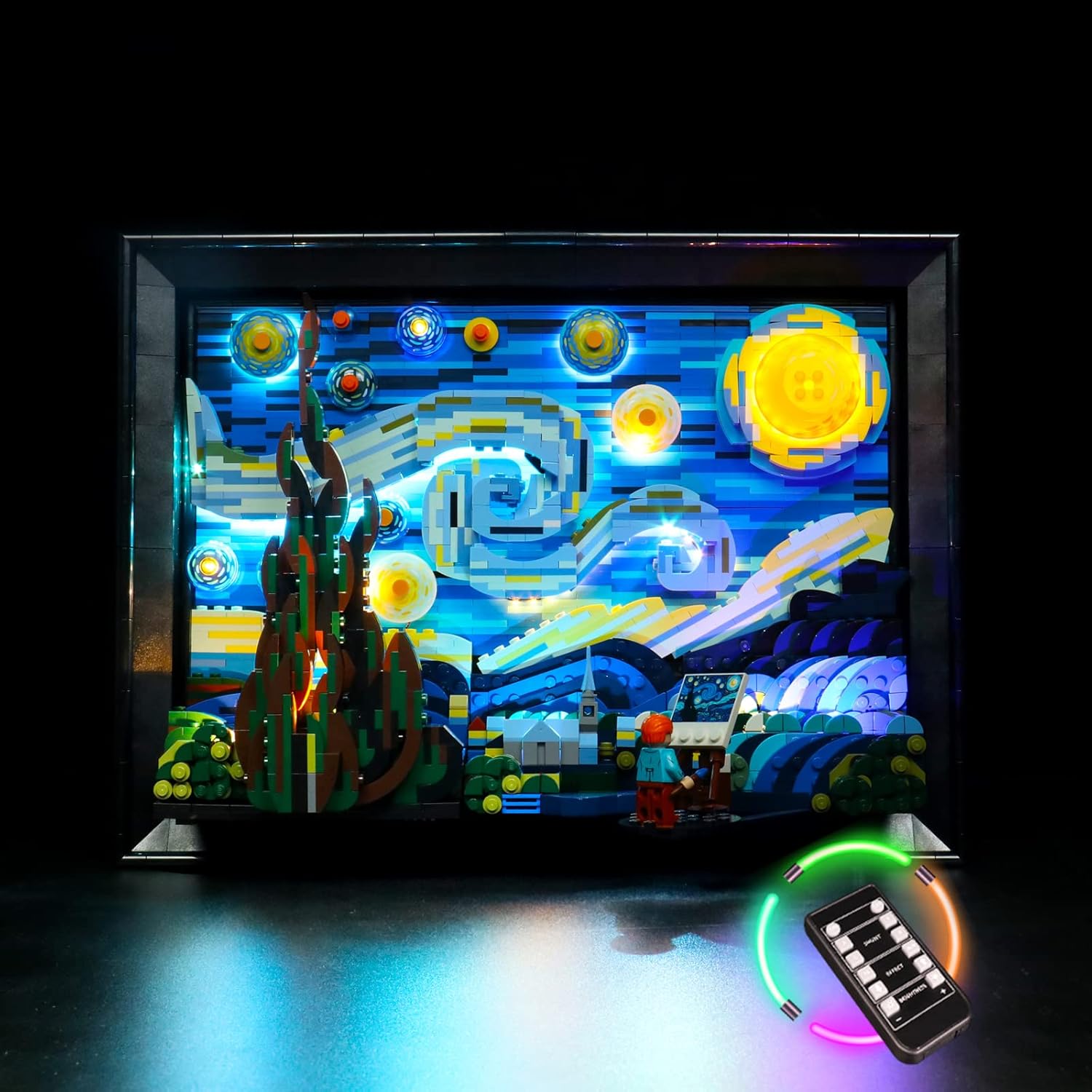 Set Luci LED per LEGO Starry Night 21333 - immagine 1