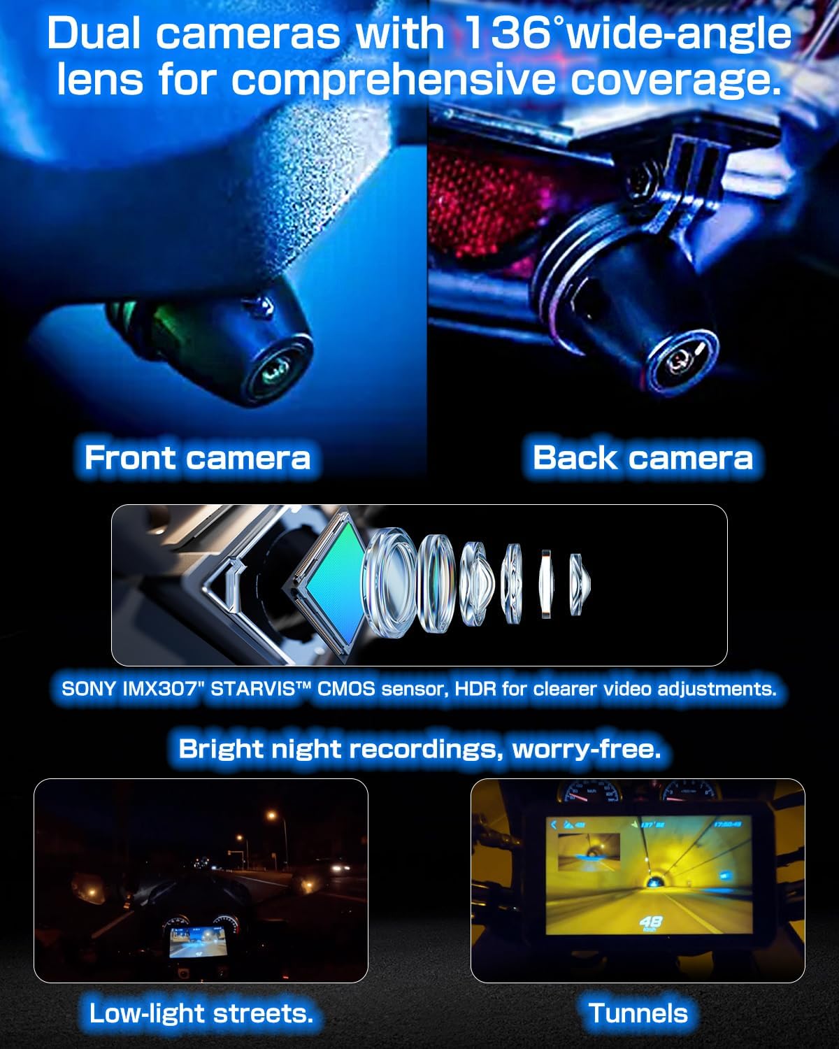 AIO-5 Lite Motorcycle Carplay Android Auto GPS 5" LCD - immagine 7