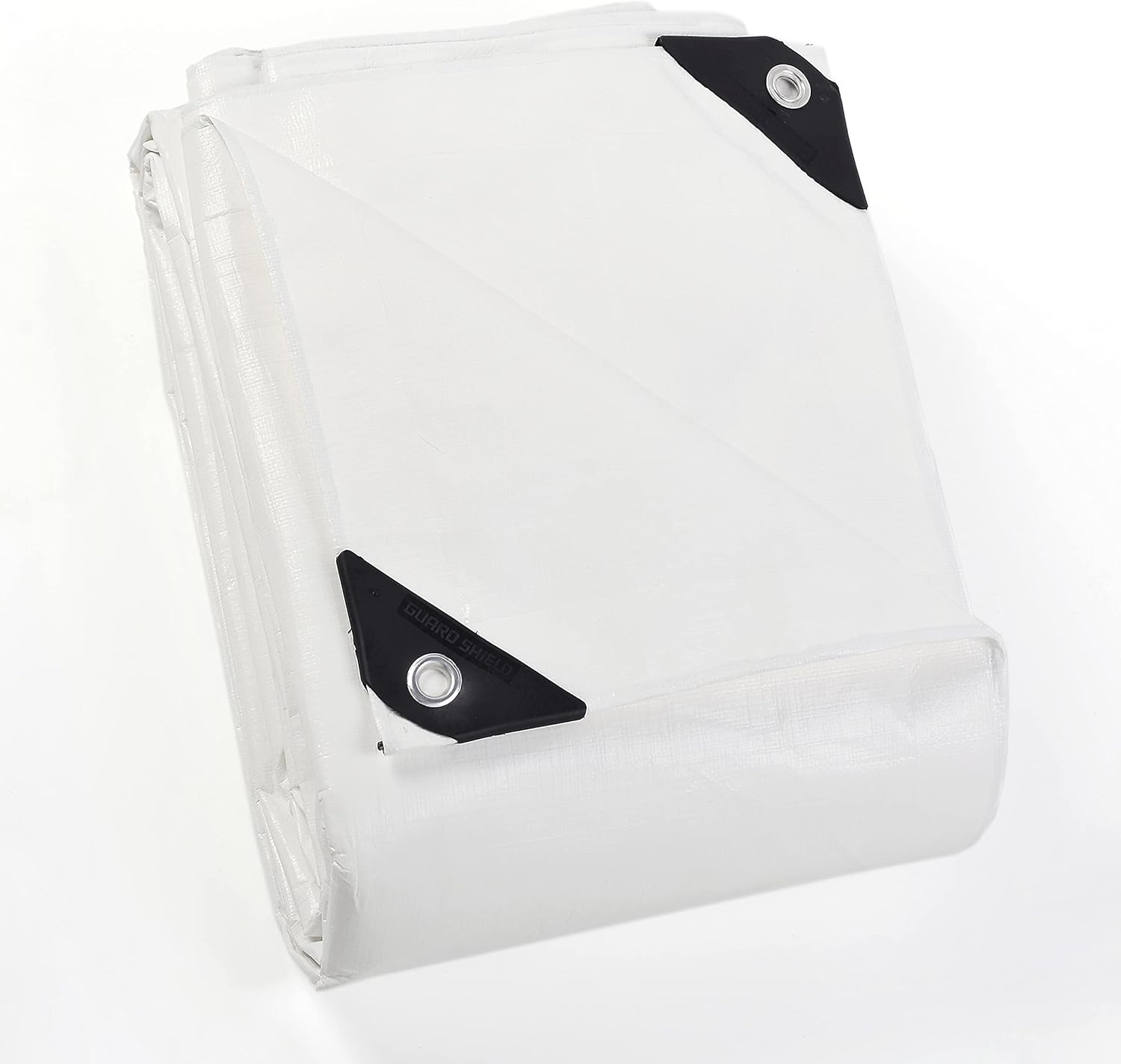 Guard Shield Telone Protettivo con Occhielli 3x4m, Bianco