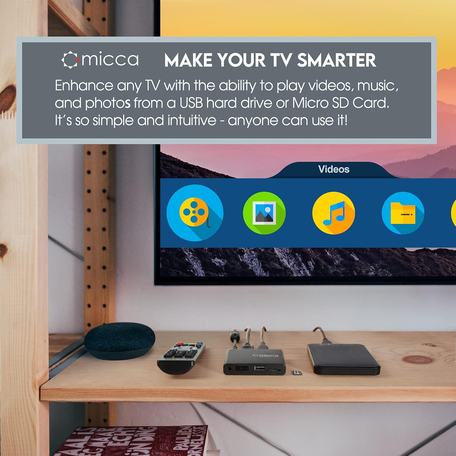 Micca G3 2K Quad-HD Digital Media Player - immagine 2