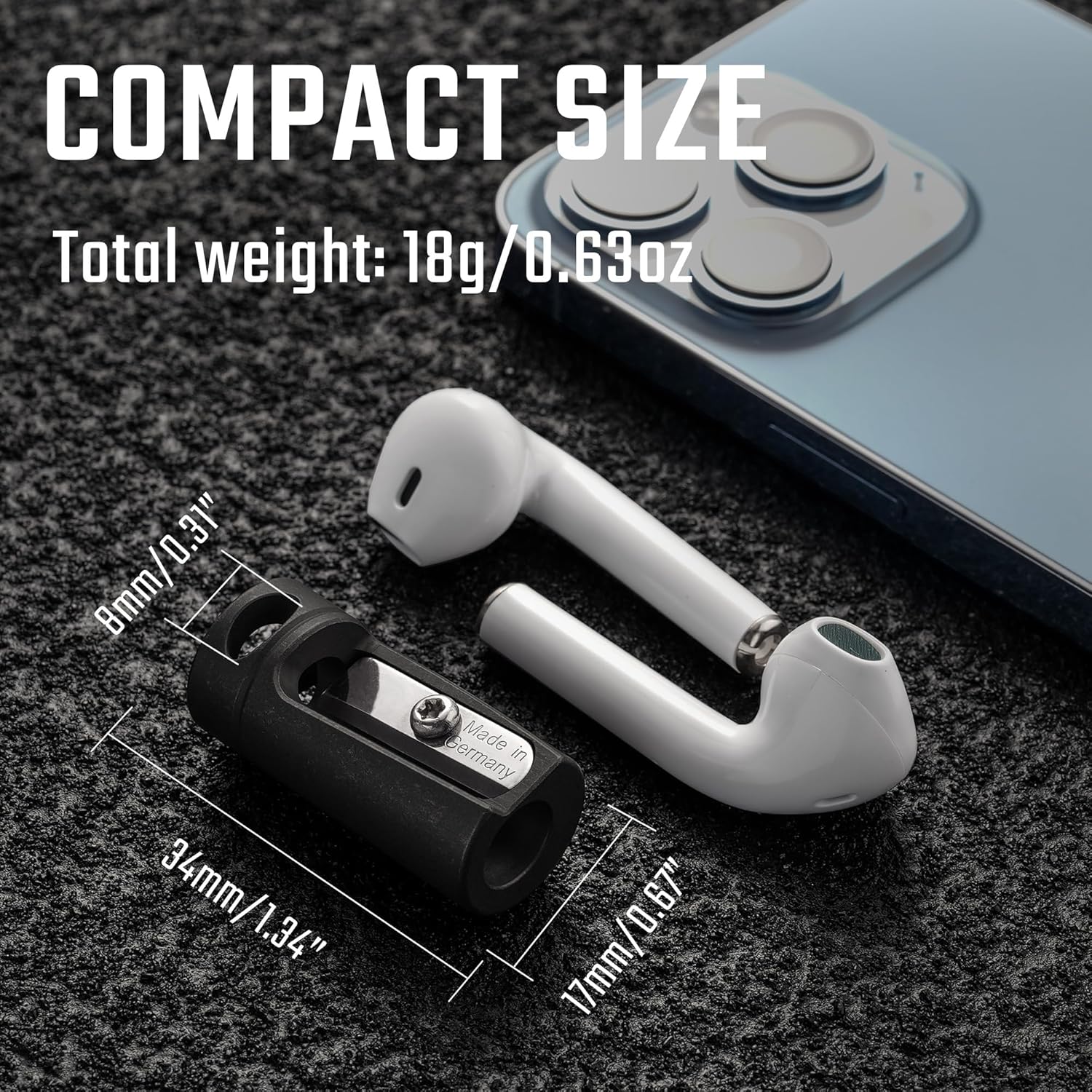 Keyunity KT00 Temperamatite Manuale in Titanio - immagine 5