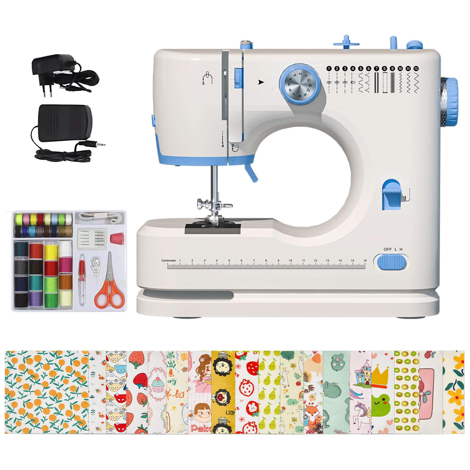 Macchina da Cucire per Principianti 12 Punti