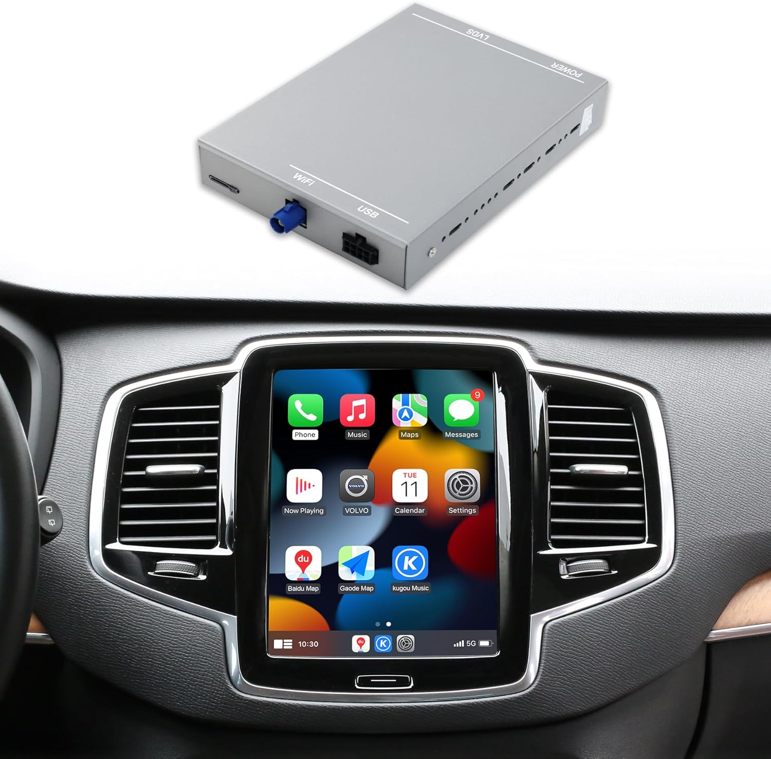 Modulo Android Auto Wireless Carplay per Volvo Sensus - immagine 1