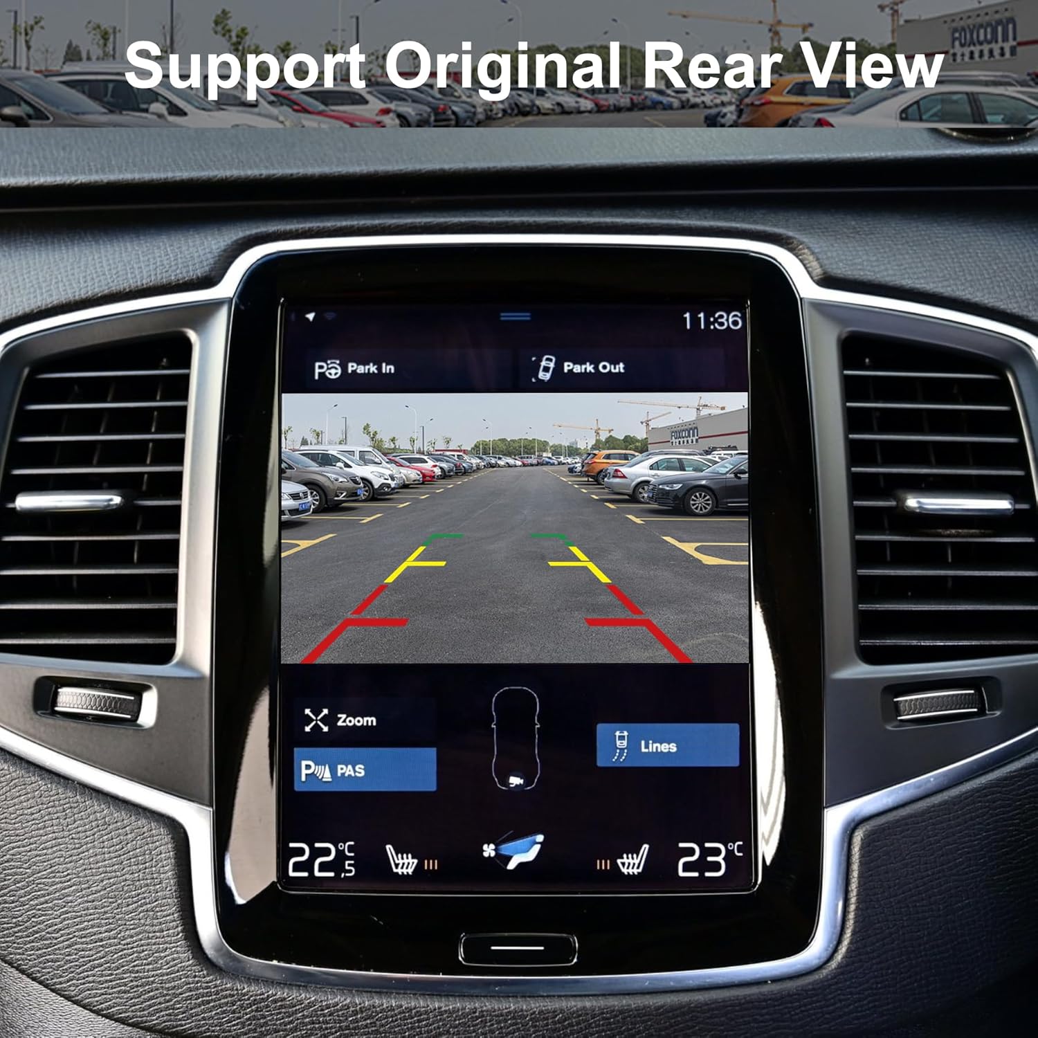 Modulo Android Auto Wireless Carplay per Volvo Sensus - immagine 8