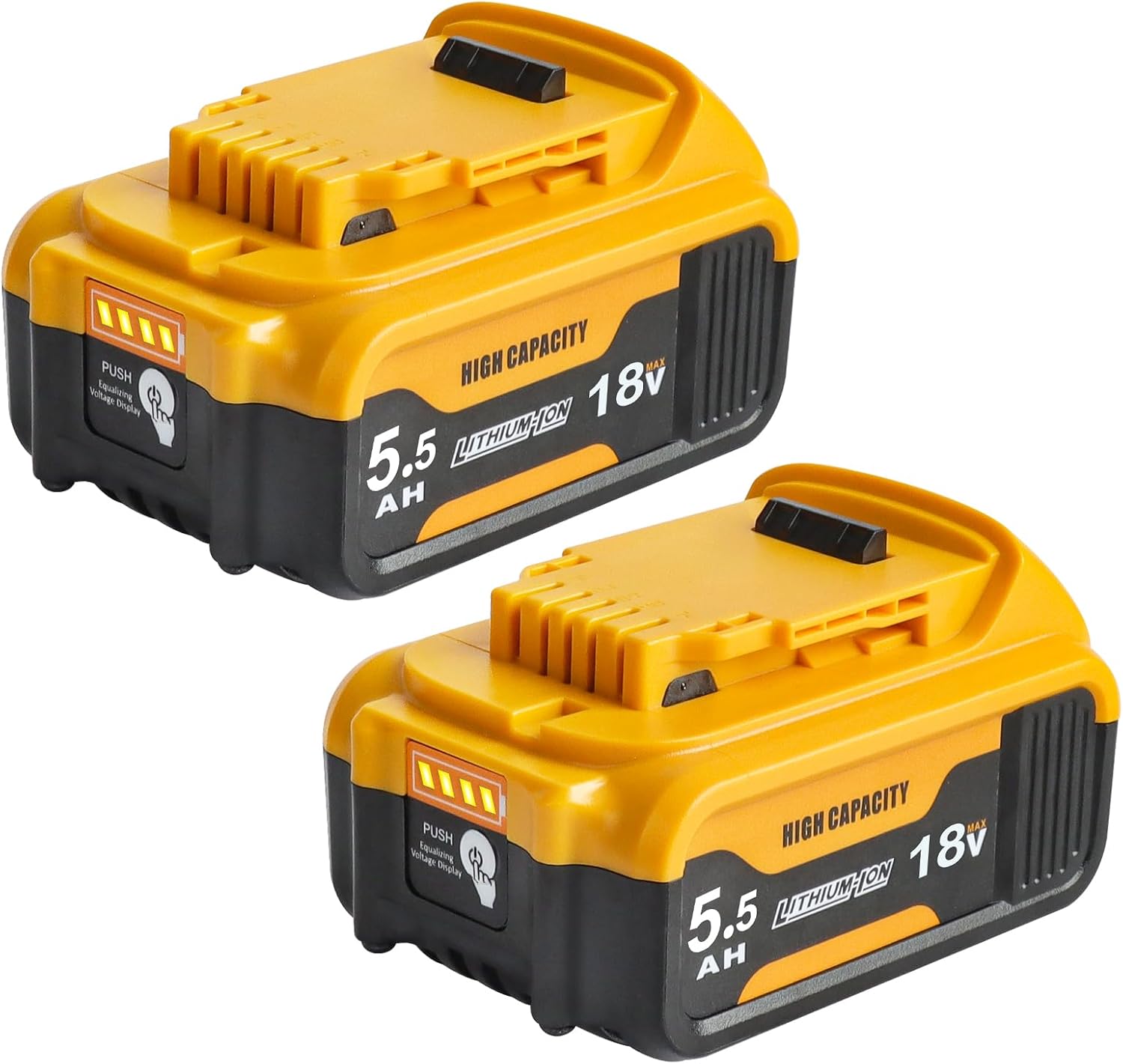 Waitley Batteria Sostitutiva 18V 5,5Ah per DeWalt - immagine 1