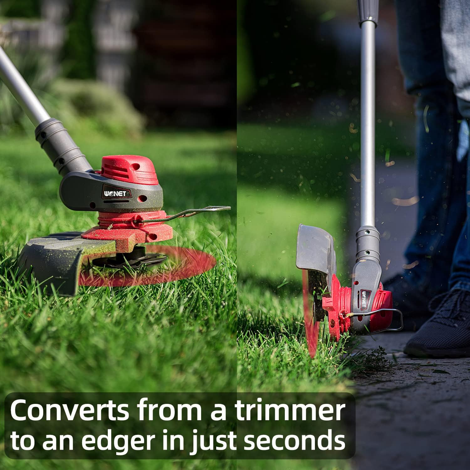 Wonet Decespugliatore Tagliabordi a Batteria NCGT-S20LIDA - immagine 5