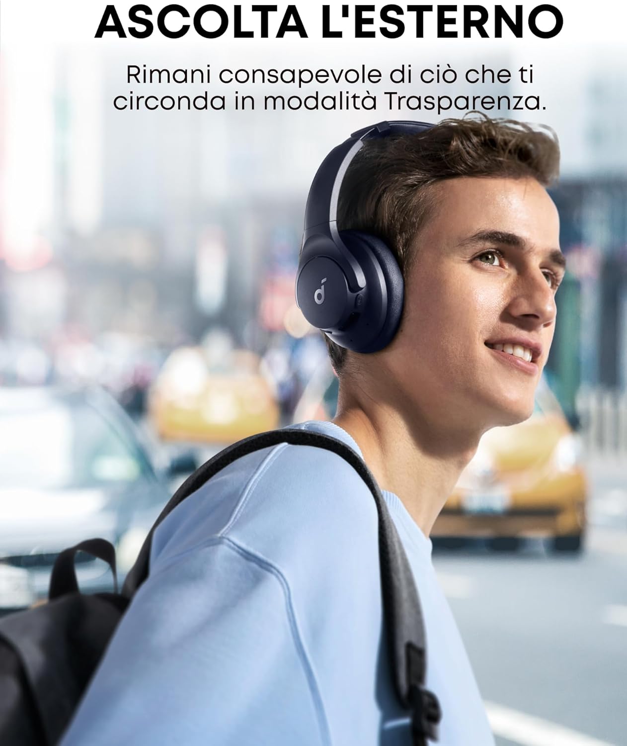 Soundcore by Anker Q20i - Cuffie Bluetooth ANC Over Ear - immagine 6