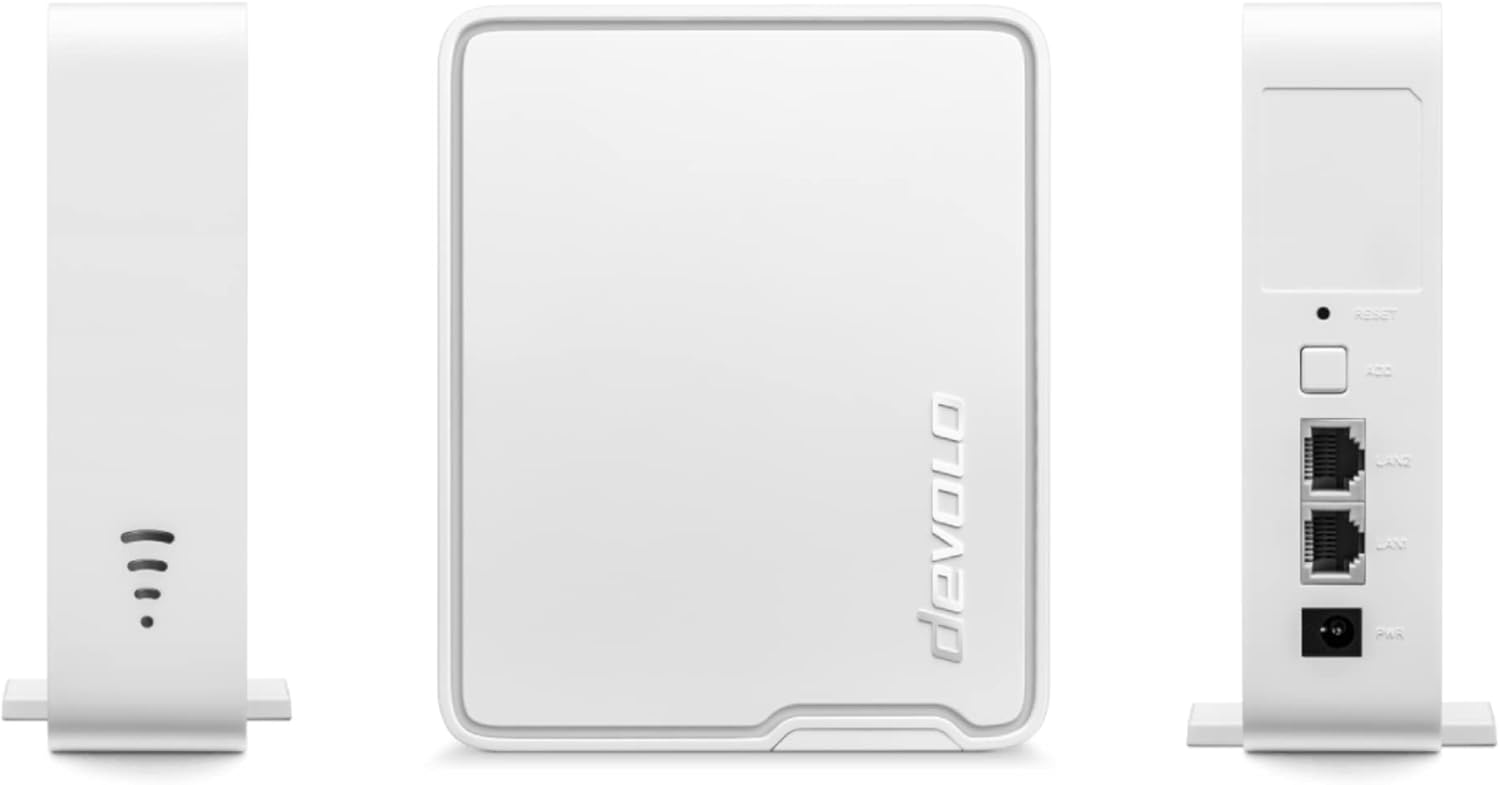 Devolo WiFi 6 Repeater 5400 - Amplificatore WiFi Mesh, Bianco - immagine 2