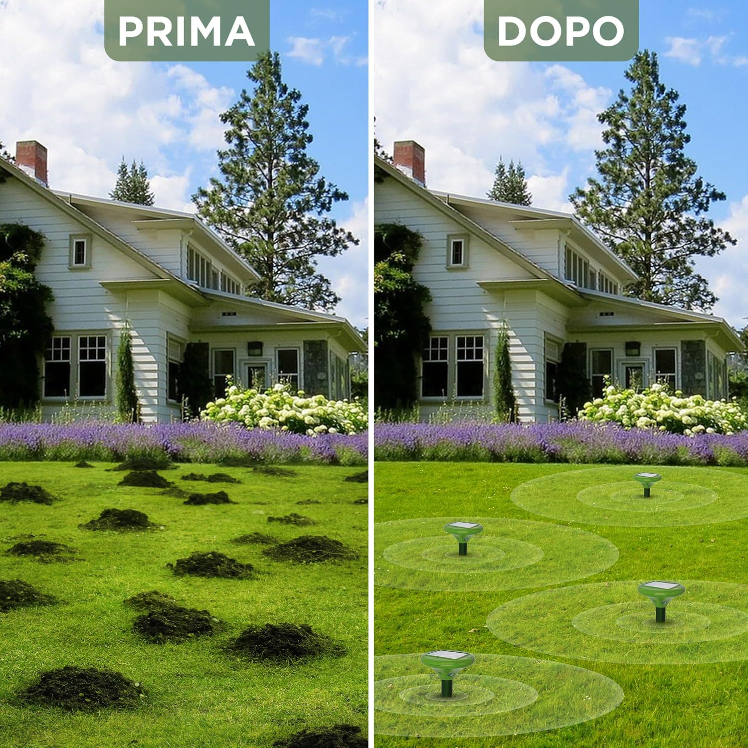 Isotronic Deterrente Talpa LED Solare (2 pezzi) - immagine 6