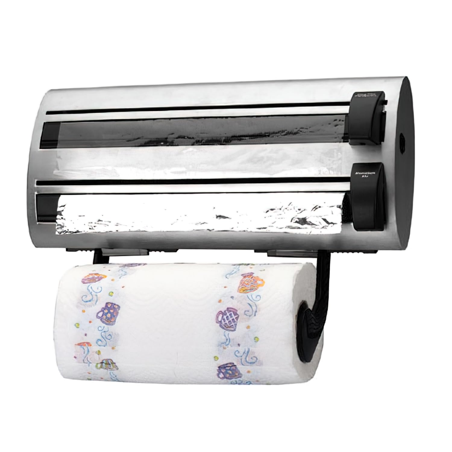 Lacor 60702- Portarotoli da Parete Ovale Inox