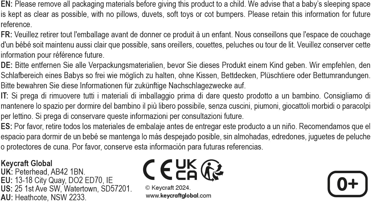 Living Nature Cane e Cucciolo Peluche Pets, Grey & White - immagine 2