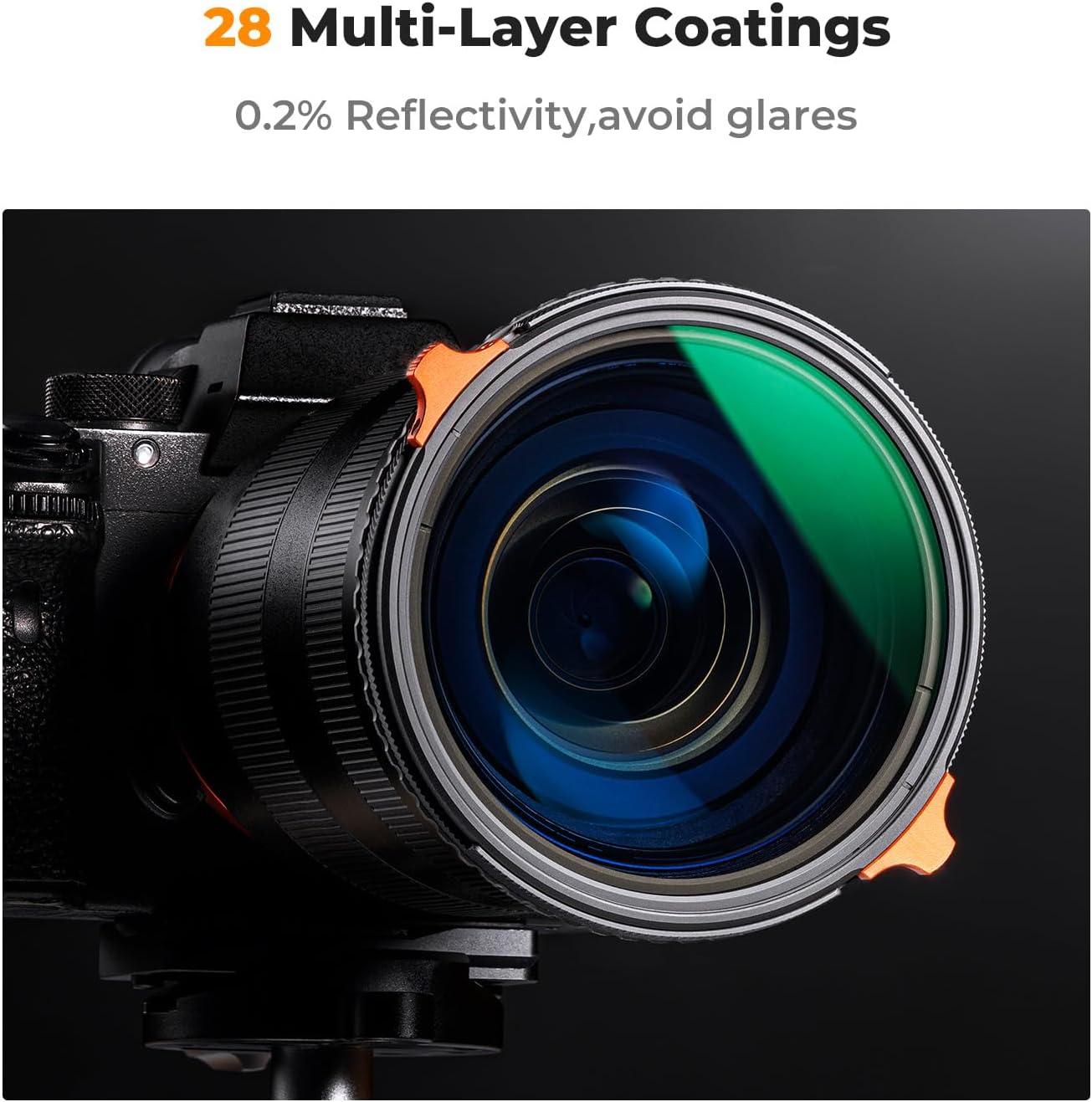 K&f Concept Nano-X Filtro Variabile ND2-32 & CPL 55mm - immagine 6