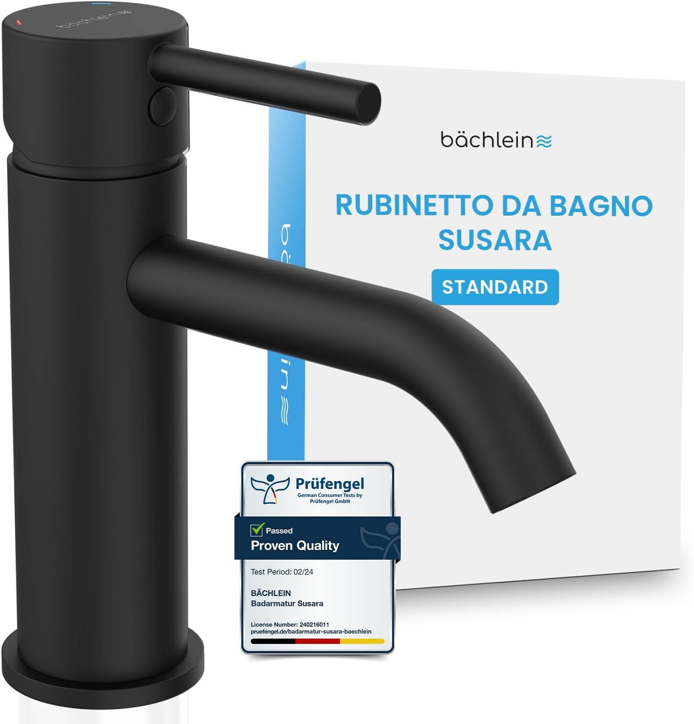 Bächlein Rubinetto Bagno Susara - Miscelatore Monocomando