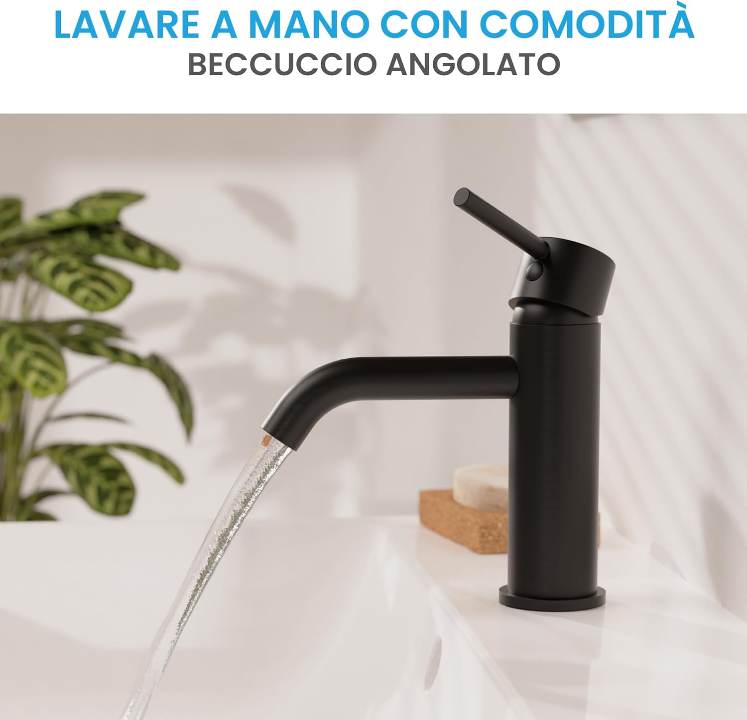 Bächlein Rubinetto Bagno Susara - Miscelatore Monocomando - immagine 4