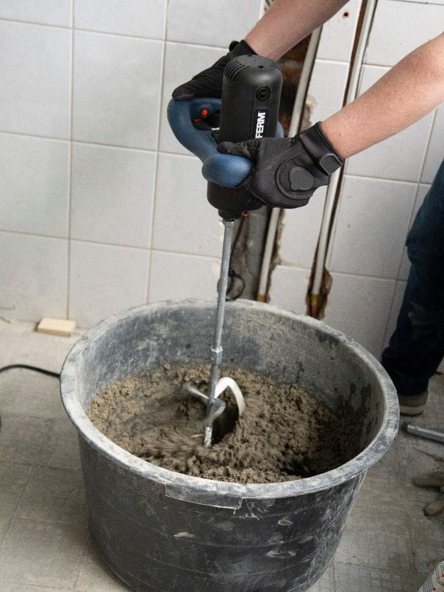 FERM Miscelatore Cemento e Malta 1400W - immagine 2