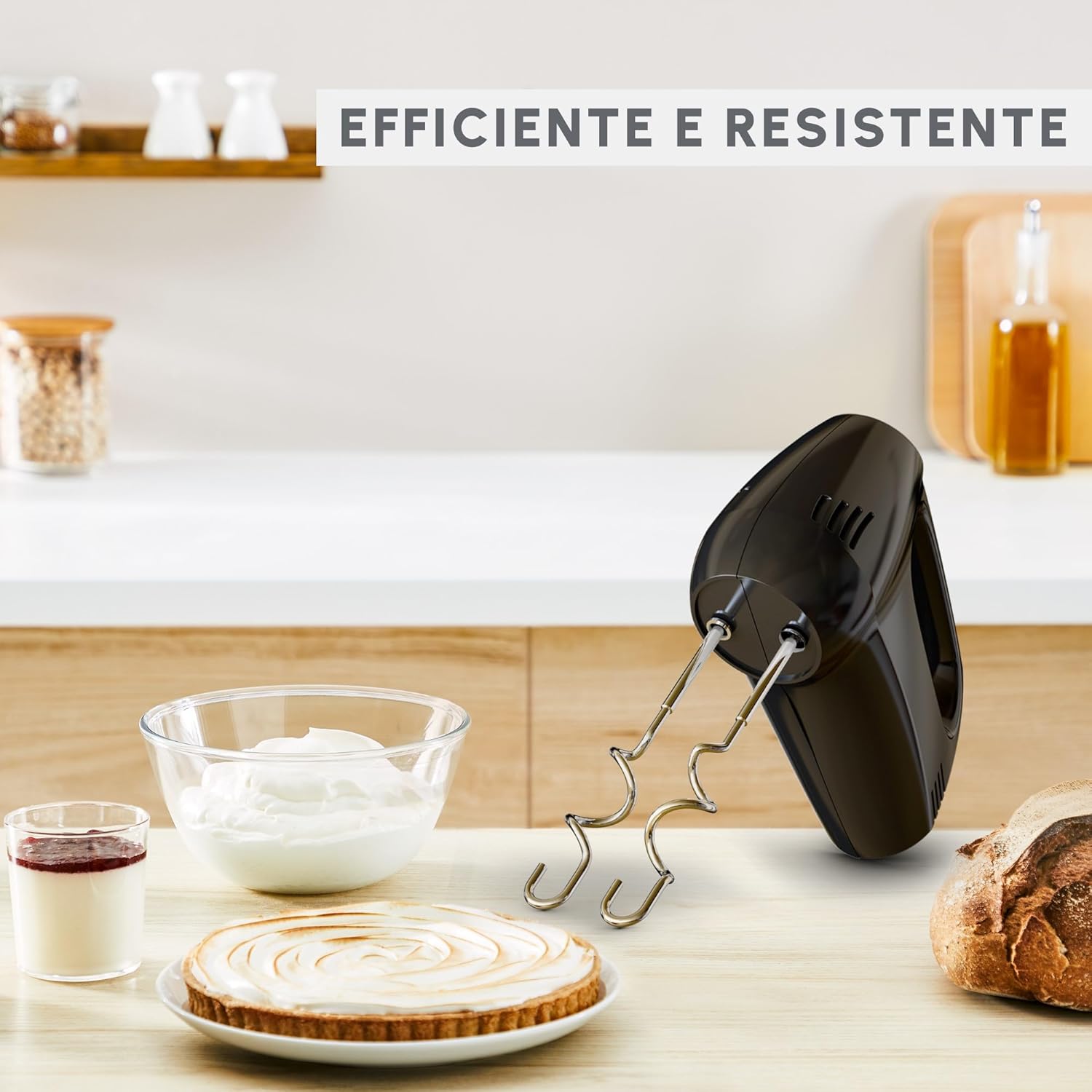 Moulinex Quick Mix Sbattitore Veloce e Potente, Nero - immagine 4