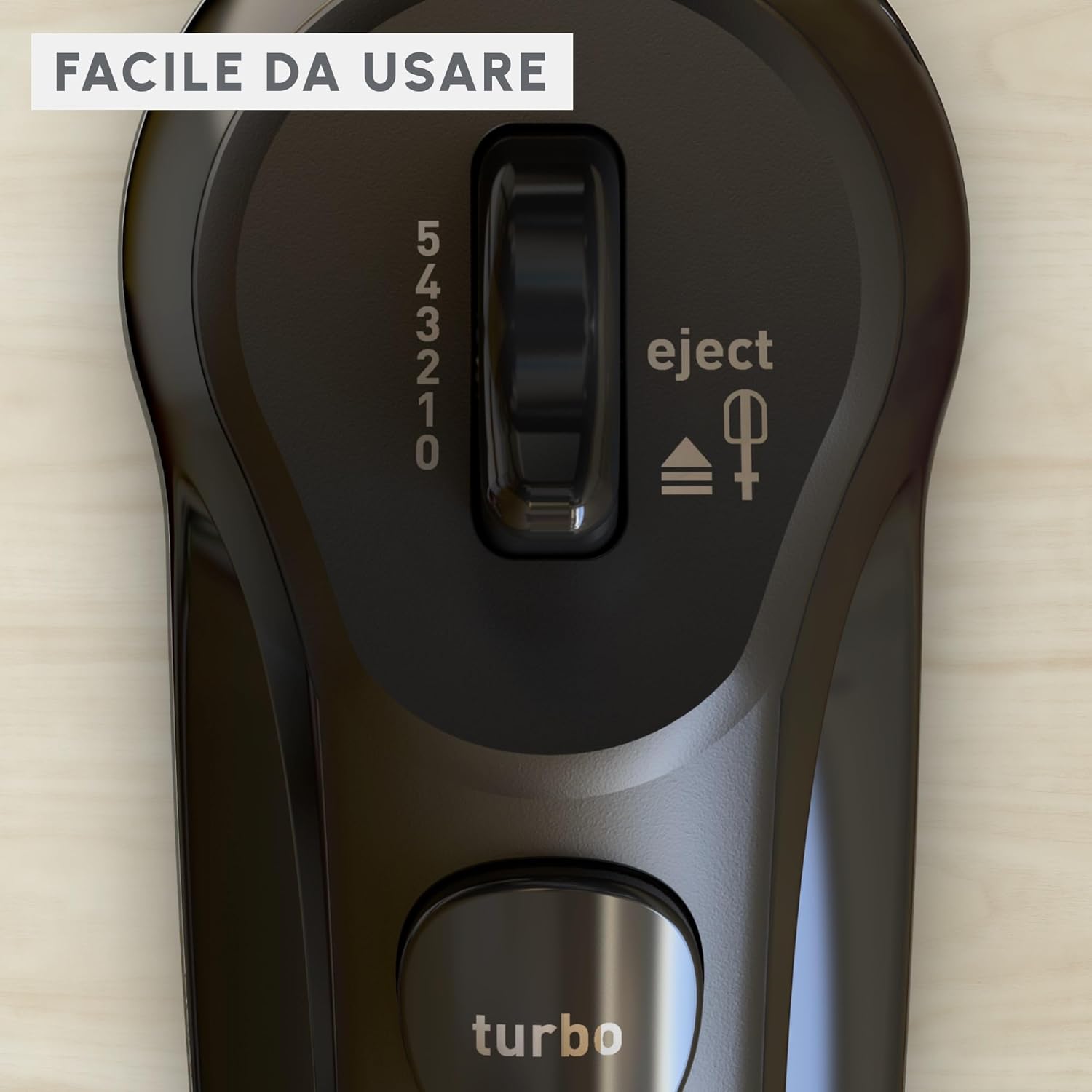 Moulinex Quick Mix Sbattitore Veloce e Potente, Nero - immagine 5