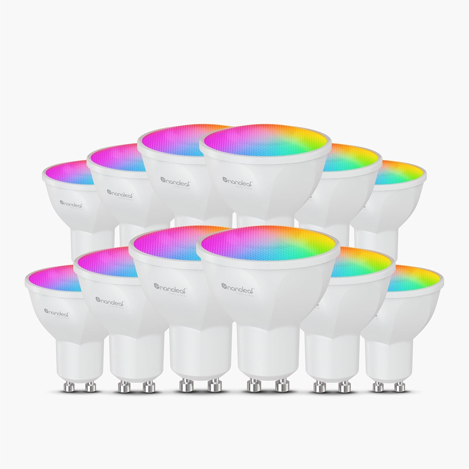 Nanoleaf Lampadina LED Opaca GU10 RGBCW Dimmerabile