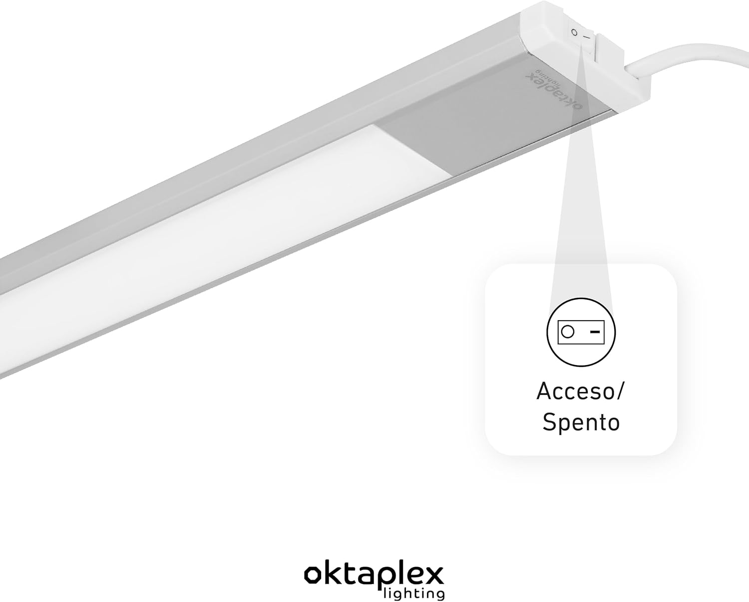 Oktaplex Riva Luce Sottopensile LED Cucina 90cm - immagine 3
