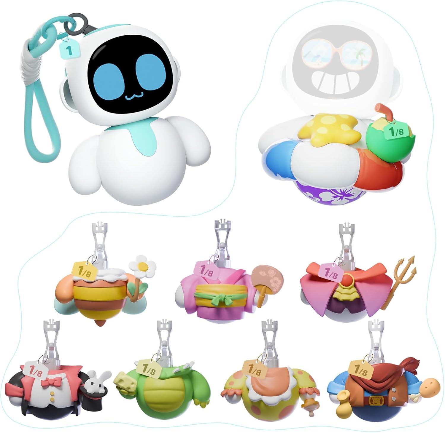 Energize Lab Eiliko Aquamarine - Robot AI Intercambiabile - immagine 1