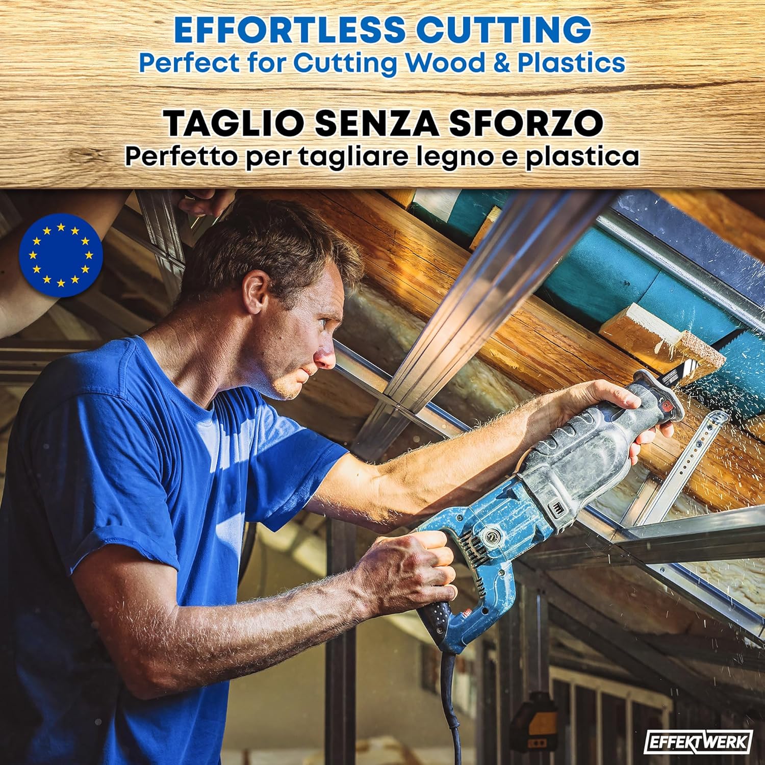 Lame per Sega Alternativa HCS per Legno e Plastica (5 Pezzi) - immagine 2