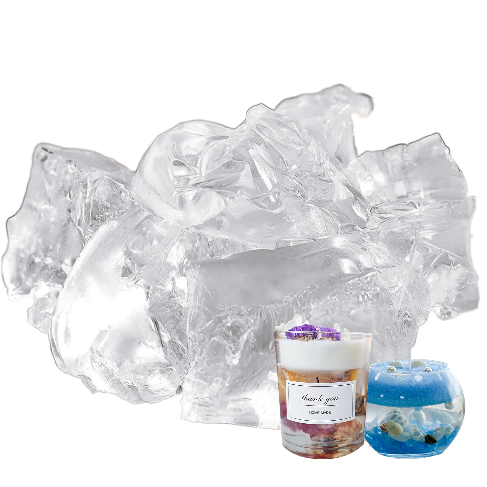Cera Gel Trasparente per Candele Artigianali 2.2kg