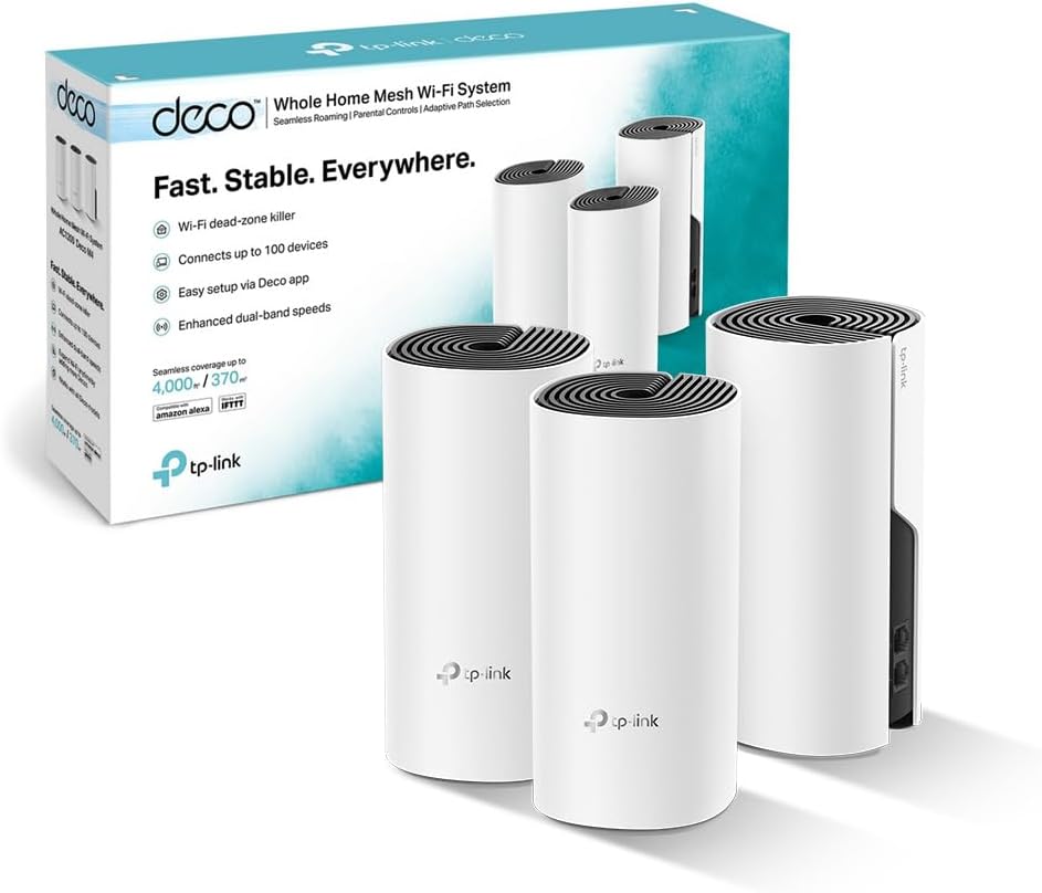 Tp-link Deco M4 WiFi Mesh Dual Band AC1200 (3 Pezzi) - immagine 1