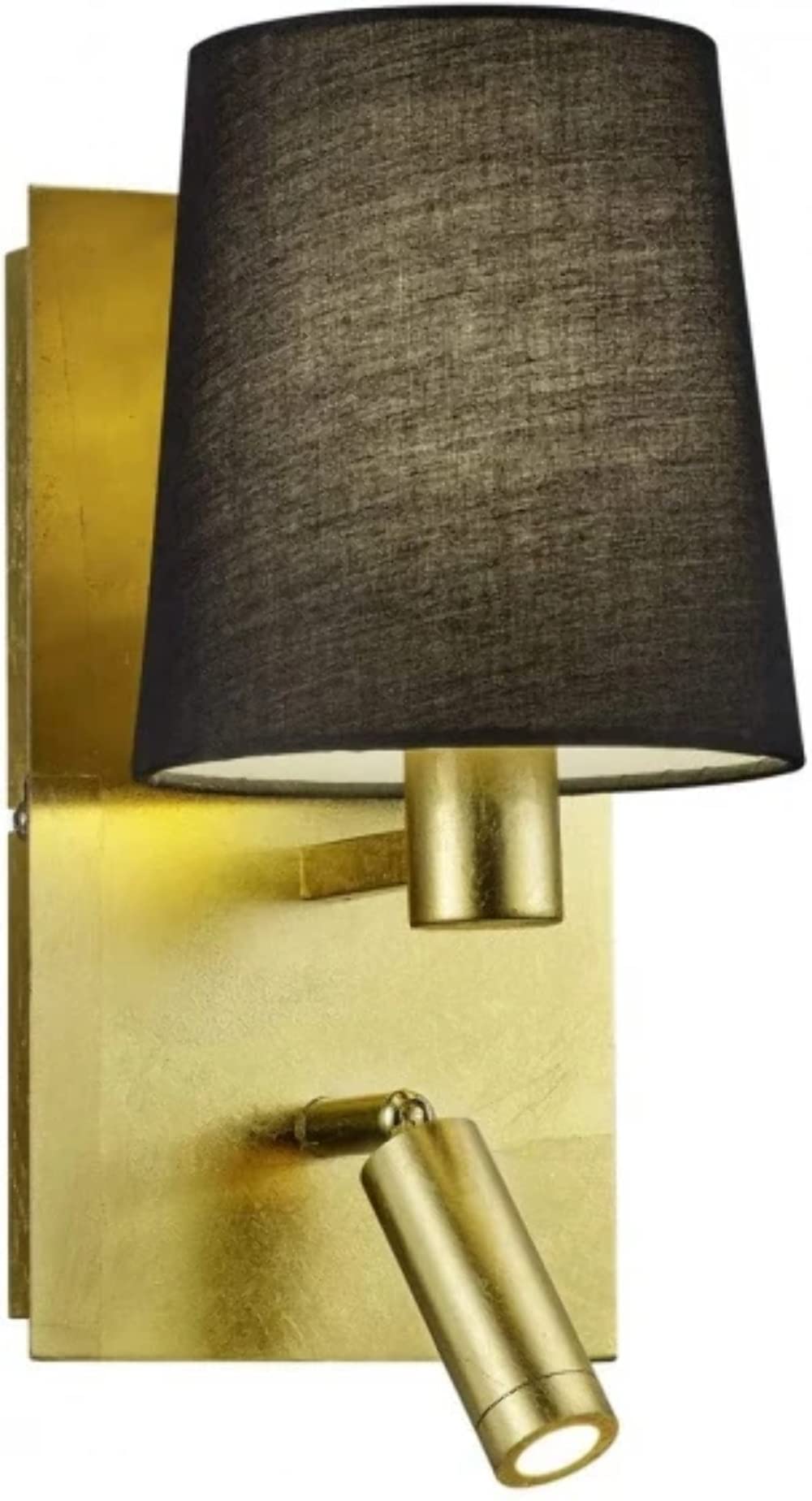 Trio Leuchten Marriot - Lampada da parete in metallo, colore: Oro