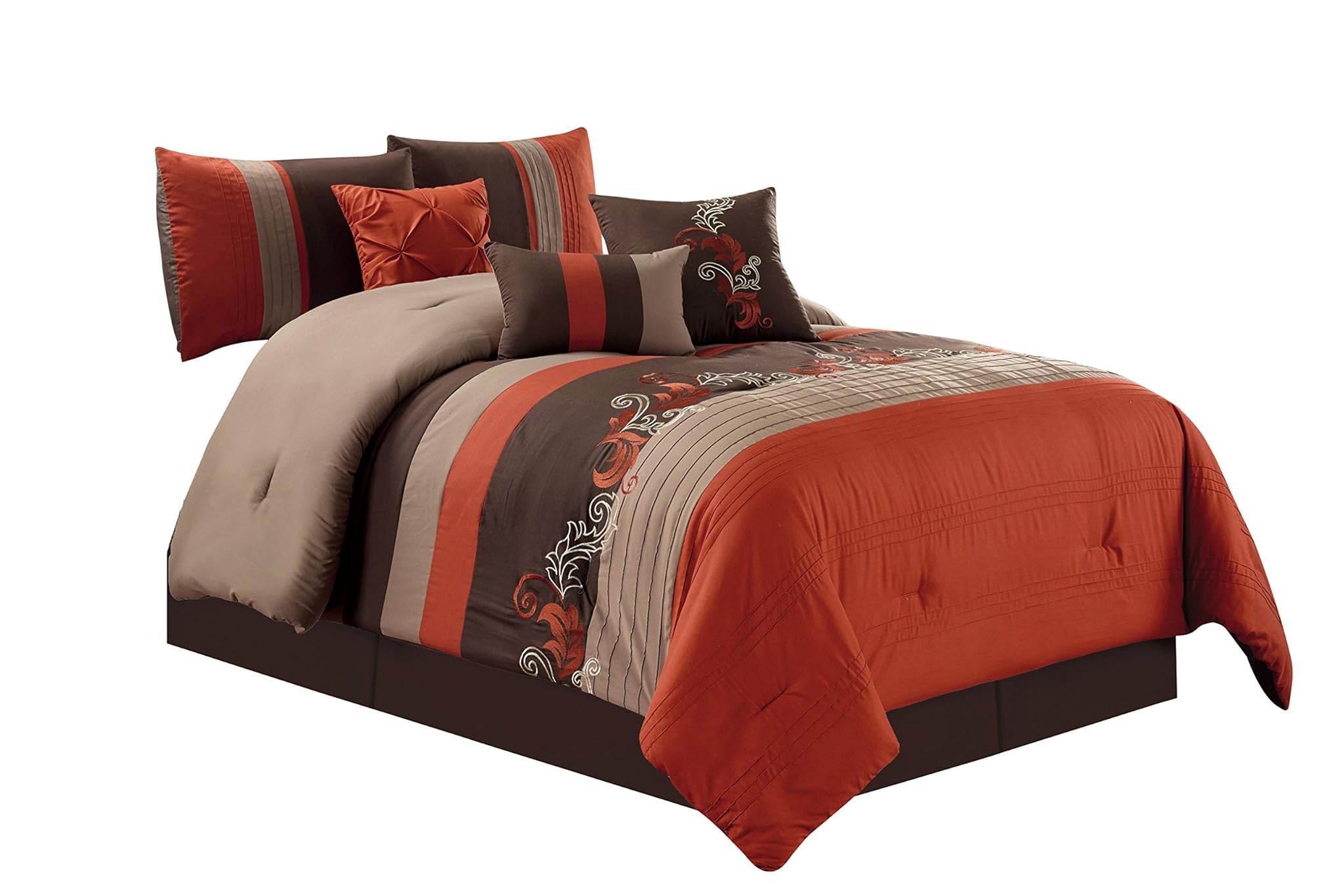 Chezmoi Collection Napa - Set Biancheria Letto 7 Pezzi