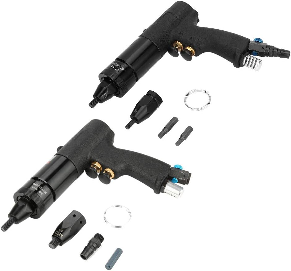 Pistola Rivettatrice Pneumatica Nera - immagine 2