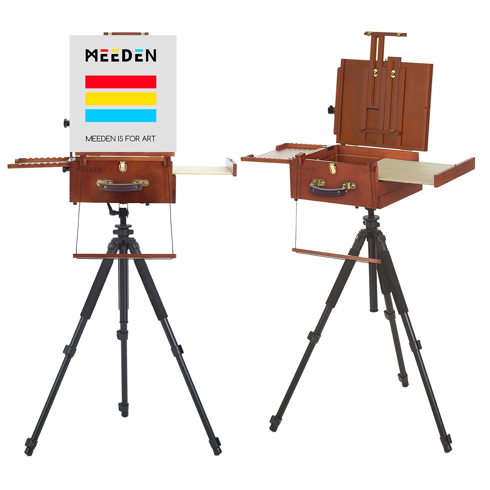 Meeden Cavalletto Plein Air Portatile in Alluminio