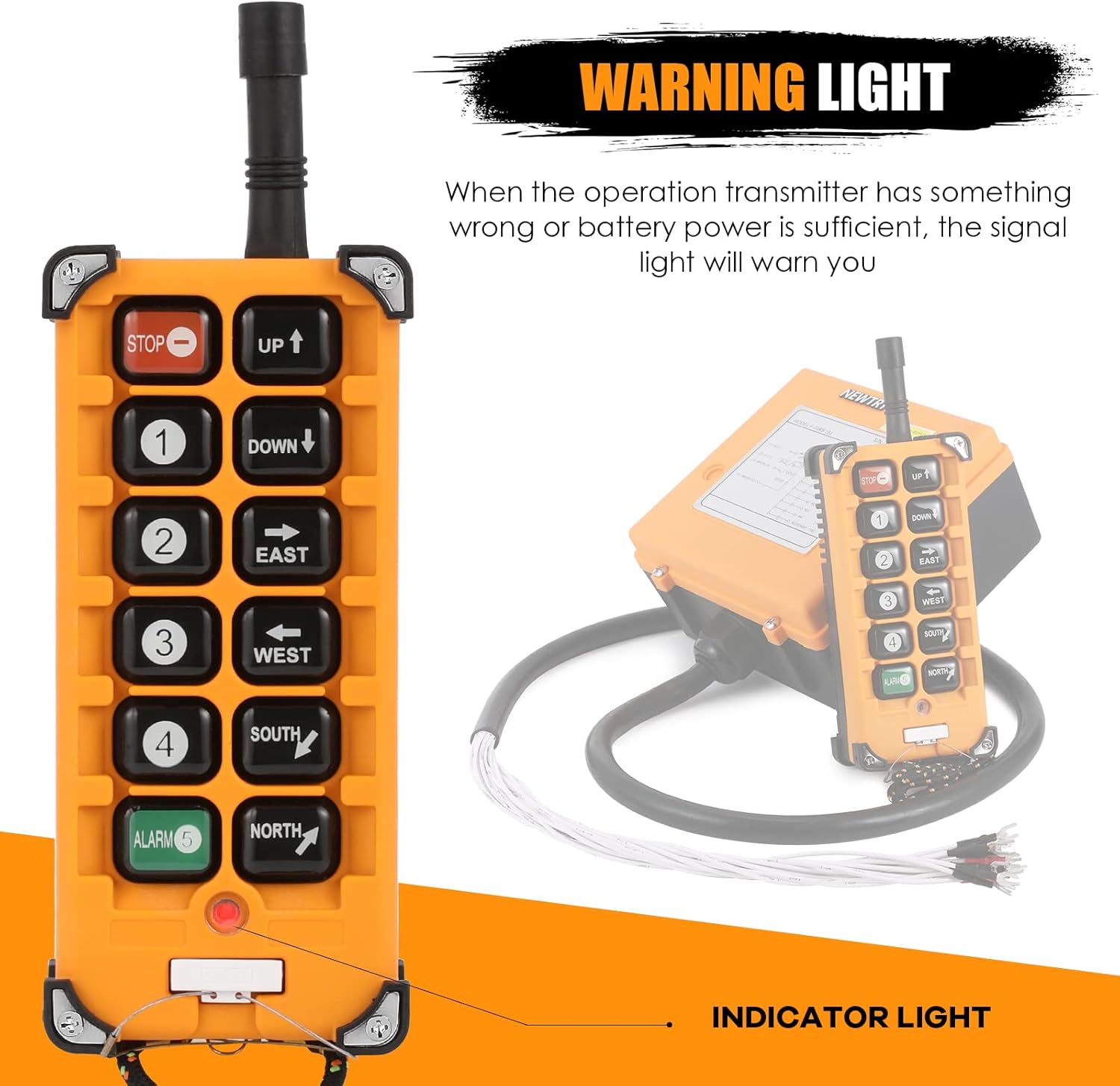 Newtry Controllo Telecomando Wireless per Gru 12V - immagine 4
