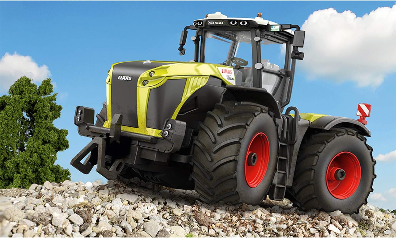 siku 6791, Trattore Claas Xerion 5000 TRAC VC, Verde - immagine 2