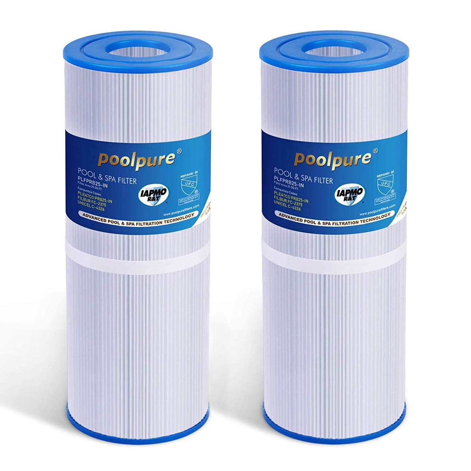 POOLPURE 2X Filtri Spa per Vasche Idromassaggio