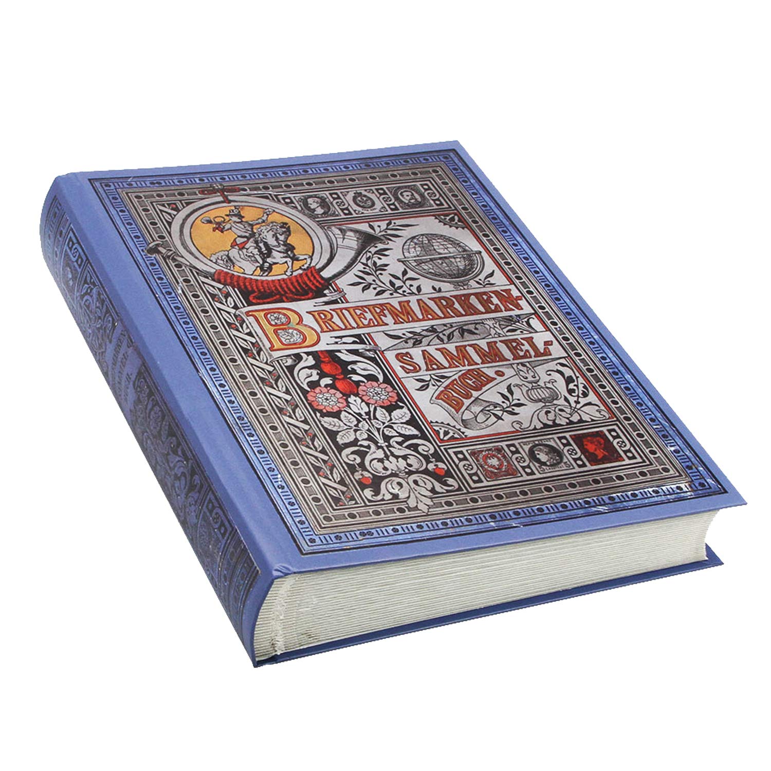 Safe Classificatore Francobolli con 60 Pagine Bianche