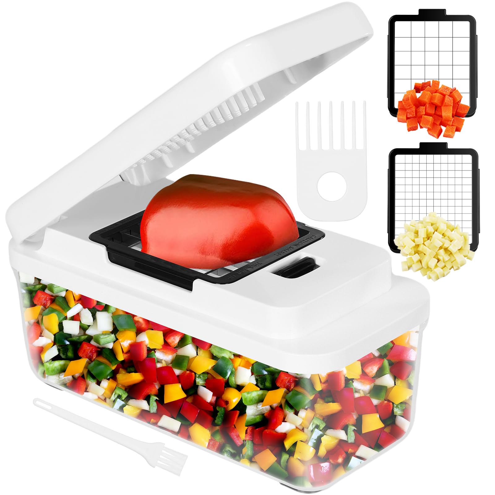 Taglia Verdure Mandolina con 2 Lame Intercambiabili