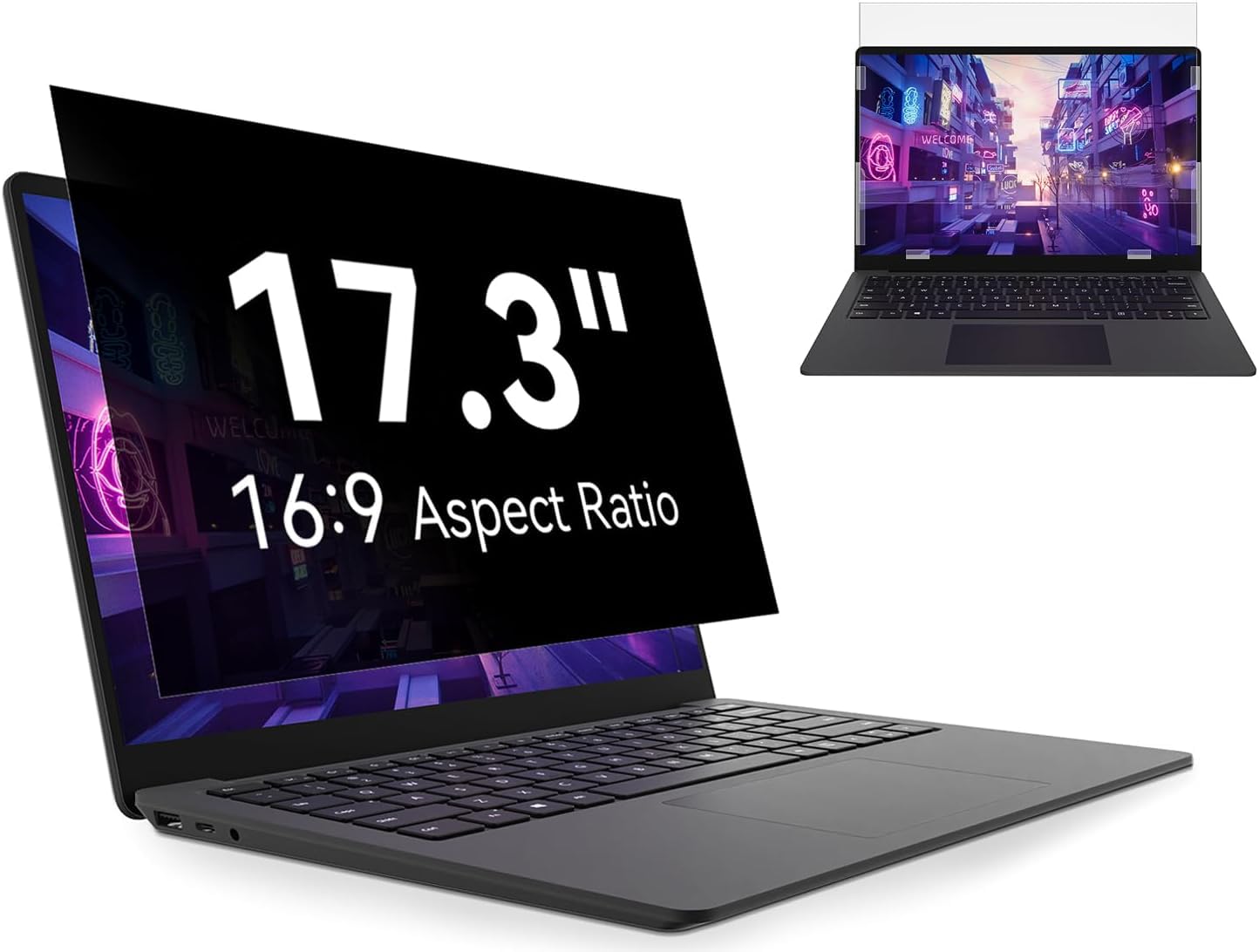 Filtro Privacy 17.3 Pollici 16:9 per Laptop