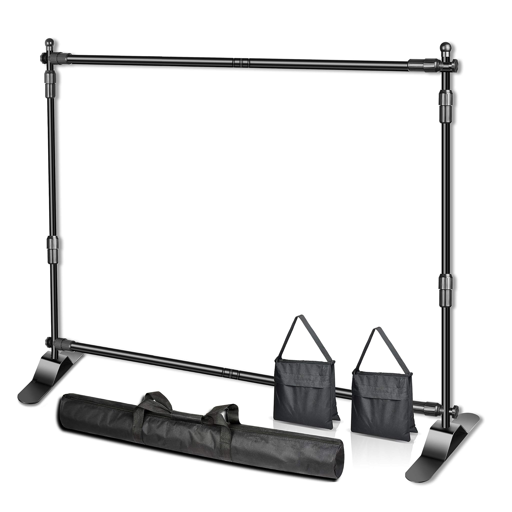 Emart Supporto per Sfondo Fotografico 2,4 x 2,4 m