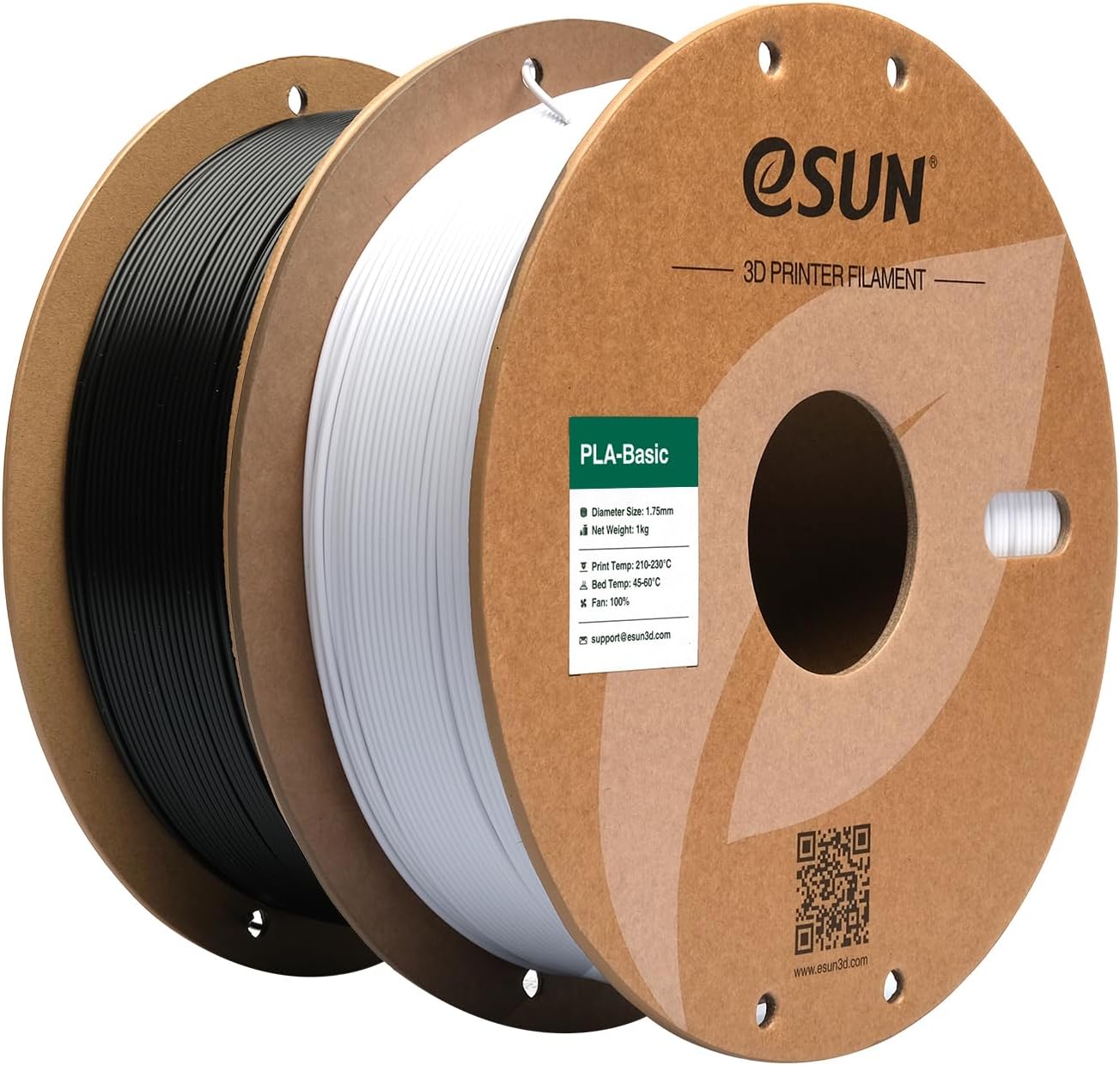Esun Filamento PLA 1,75 mm per Stampante 3D (2 Bobine) - immagine 1