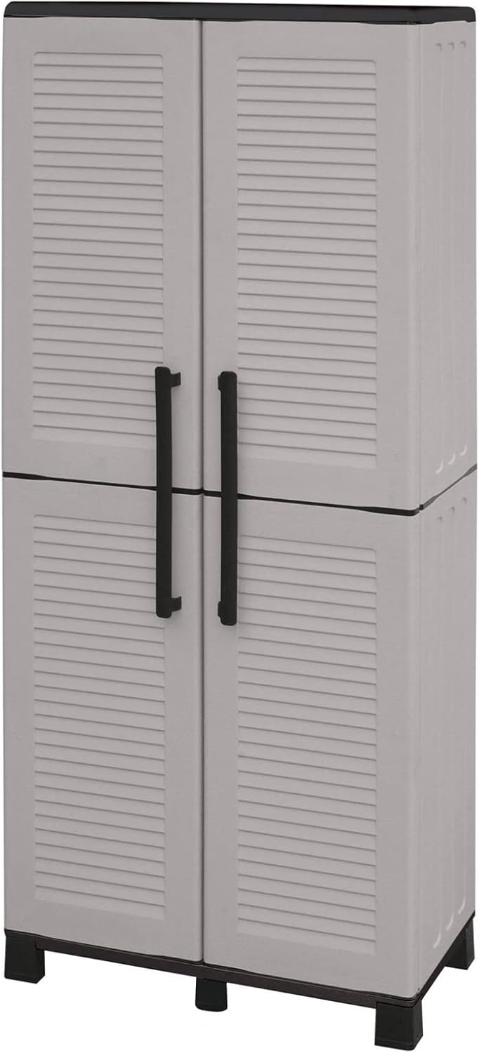 Dmora Armadio Multiuso Carlotta 68x37h169 cm, Grigio - immagine 3