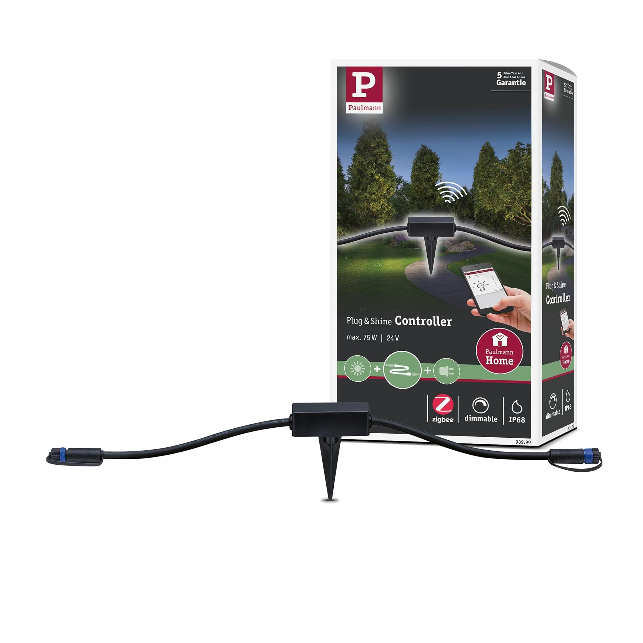 Paulmann 93999 Plug & Shine Zigbee Controller Esterni