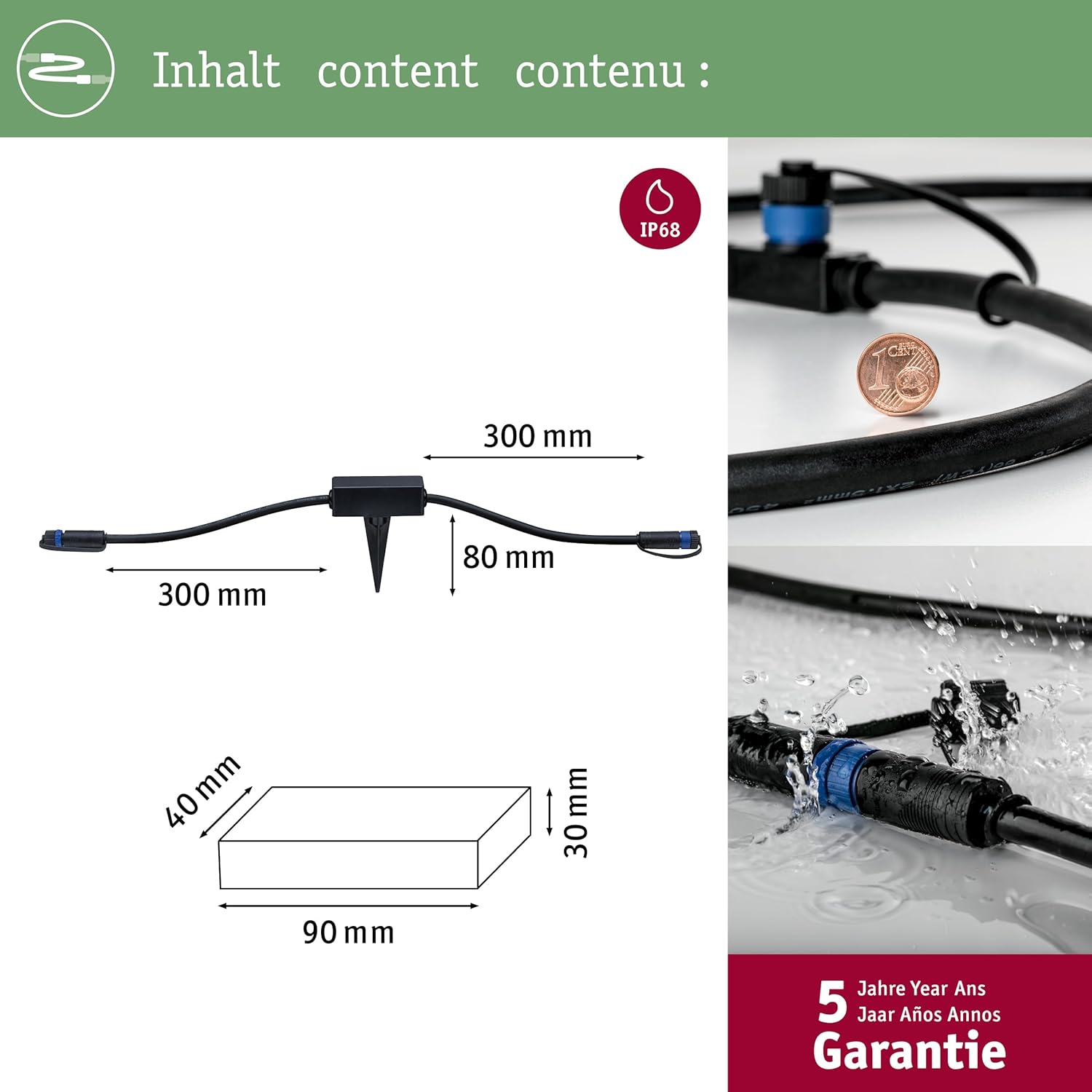Paulmann 93999 Plug & Shine Zigbee Controller Esterni - immagine 4