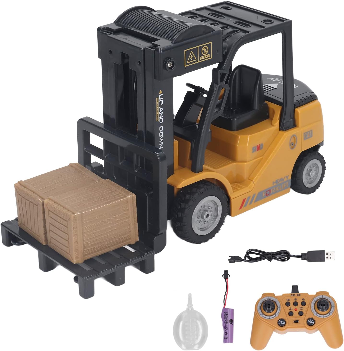 Carrello Elevatore Telecomandato Professionale 1:24 - immagine 1