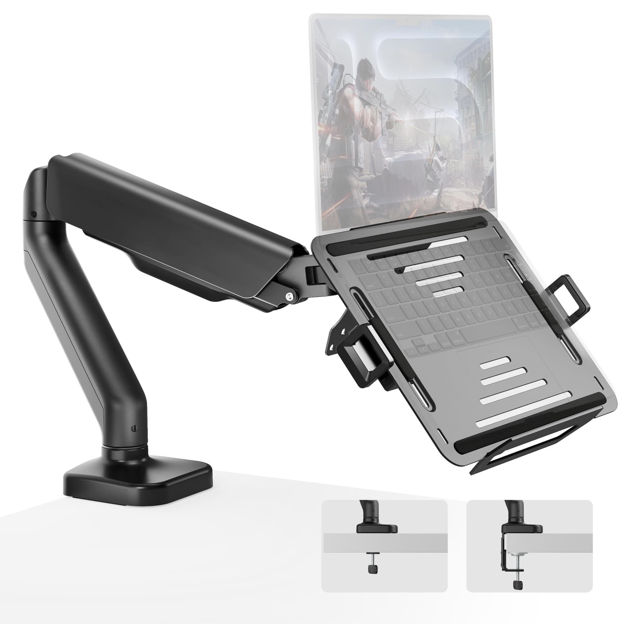 Montek Supporto per Laptop 18" o Monitor 32"